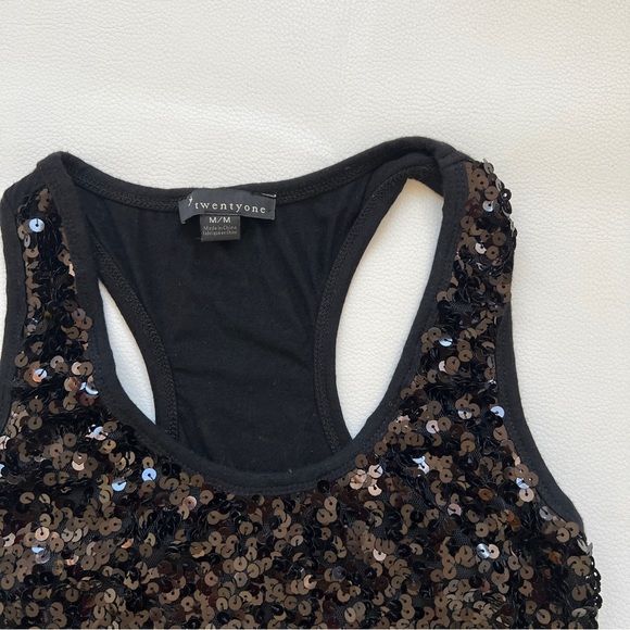 Sequined Tank Top - Picture 2 of 3